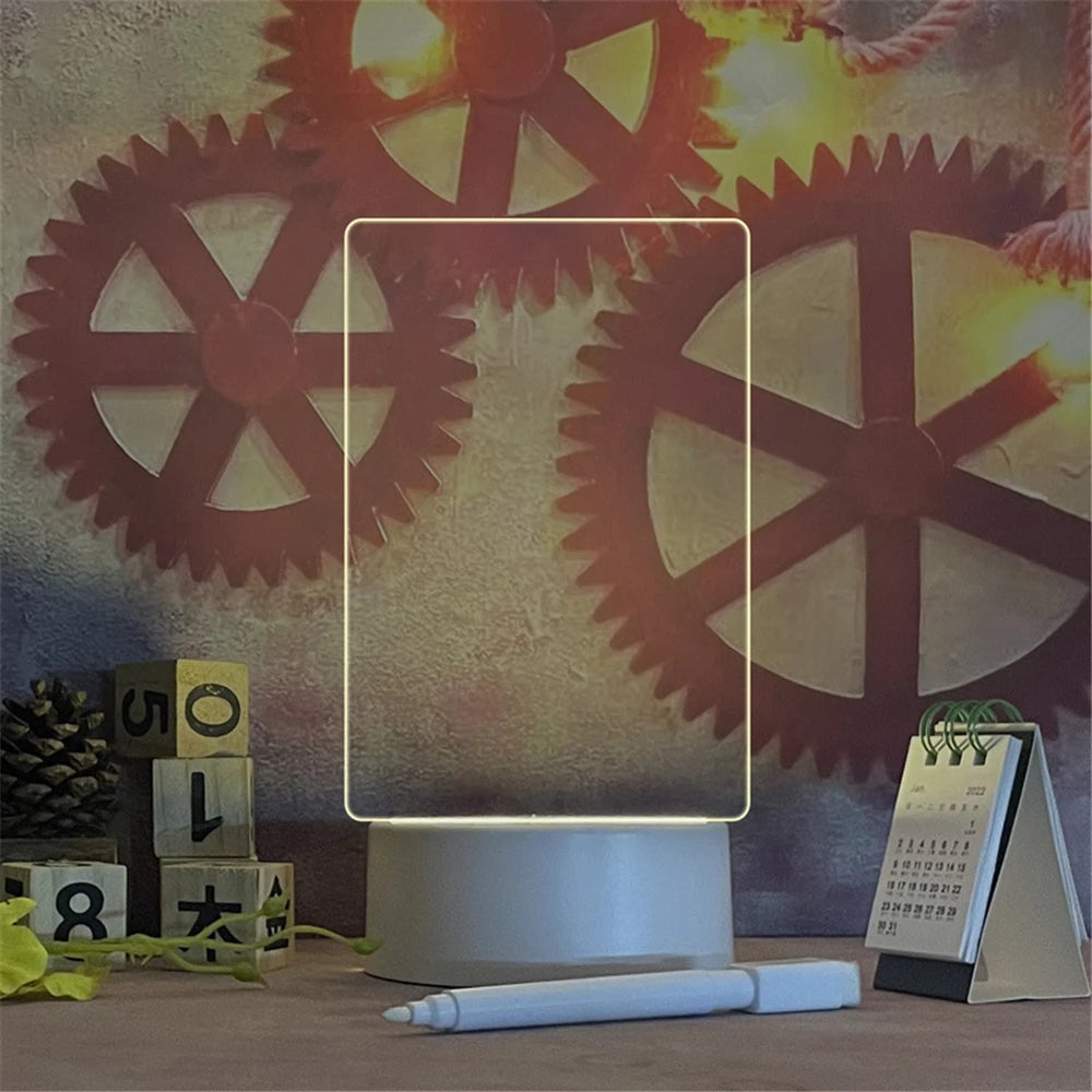 LED Acrylic Message Board – Light Up Your Words